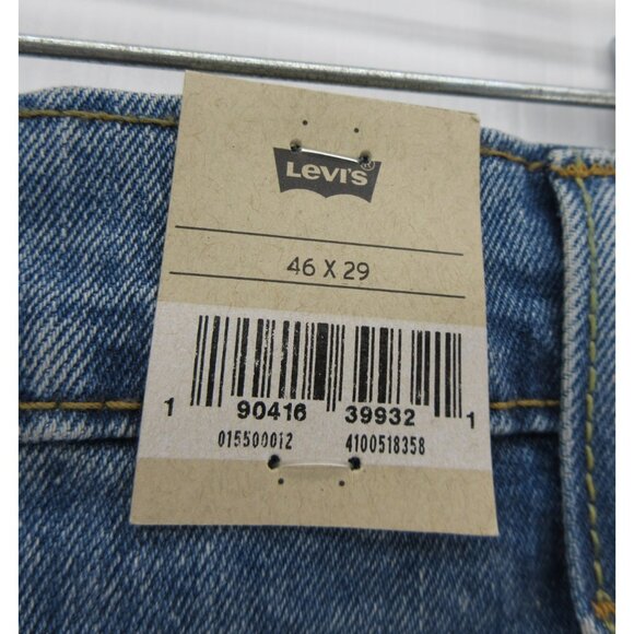 Levis 550 Jeans 46X29 Relaxed Tapered Red Tab Denim Stretch Pants NEW - Picture 9 of 14